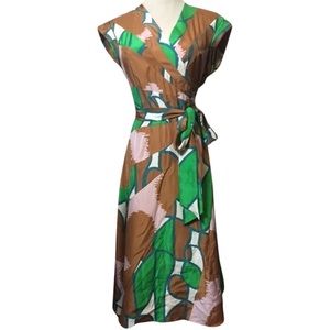 Diane von Furstenberg wrap cocktail dress